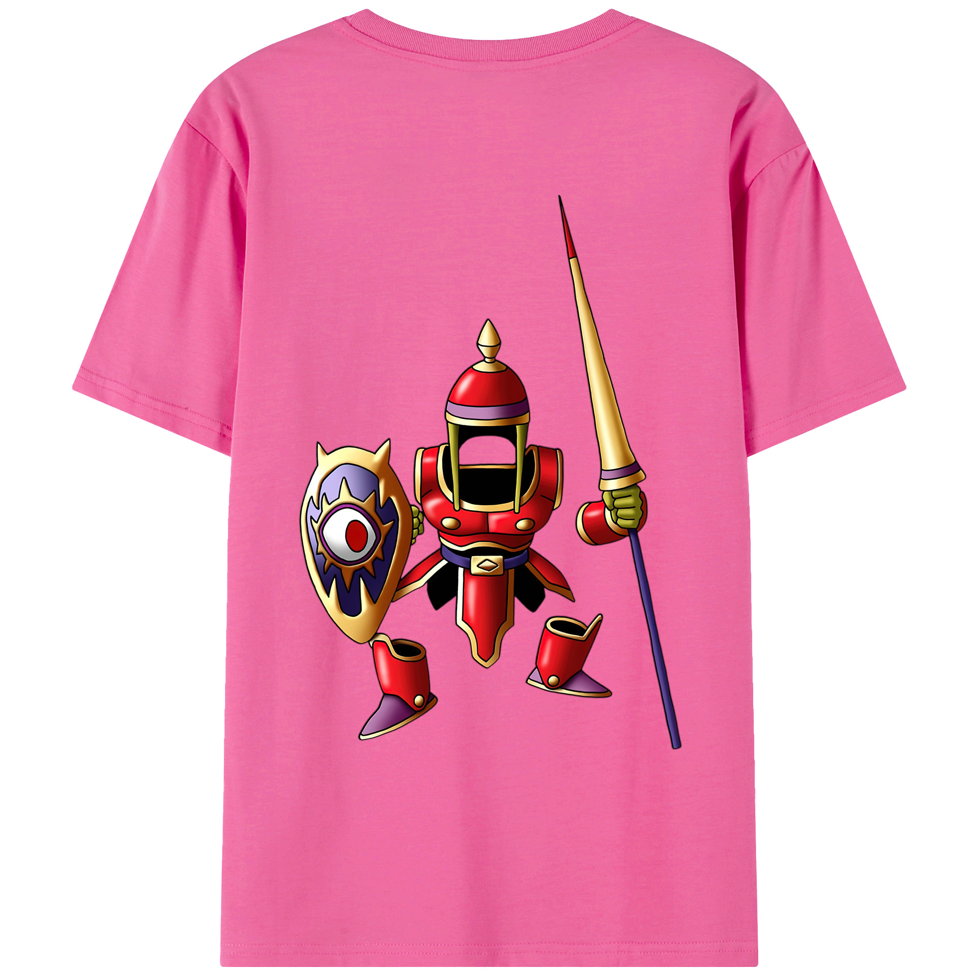（画像用） ドラゴンクエスト Doragon Kuesuto Dragon Quest レディース半袖Tシャツ(バックプリント)